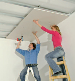 Cum să montezi direct plafonul fals - Pasul 7