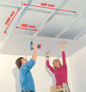 Cum să montezi plafonul suspendat - Pasul 9